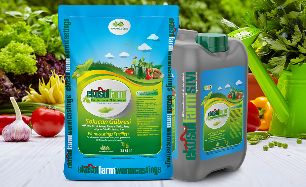 Solucan Gübresi EkosolFarm