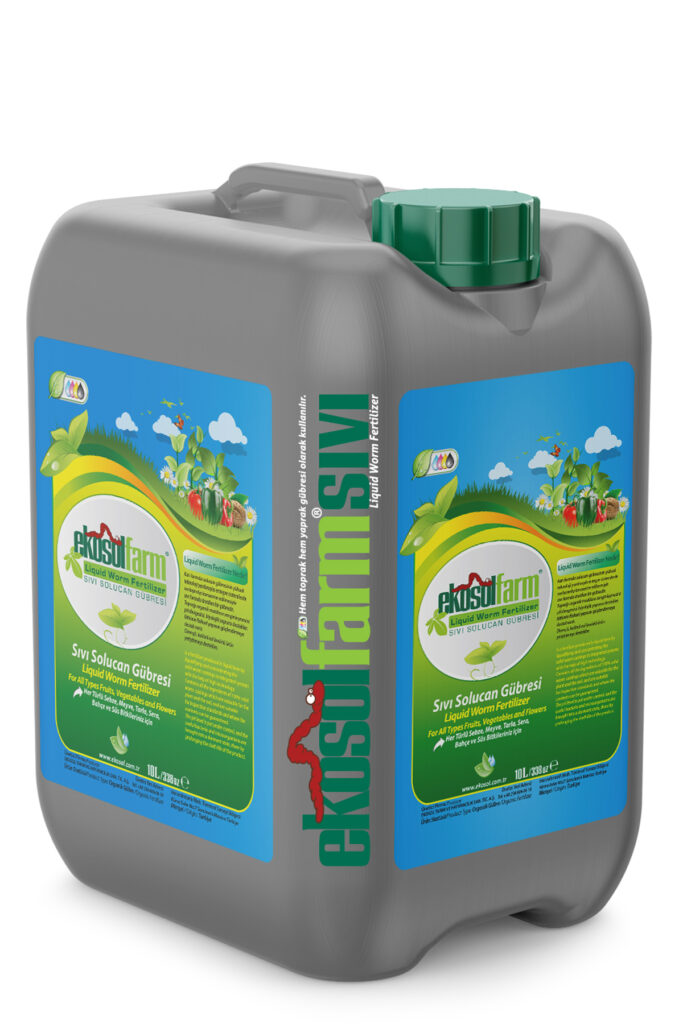 EkosolFarm Sıvı Solucan Gübresi 10 Litre